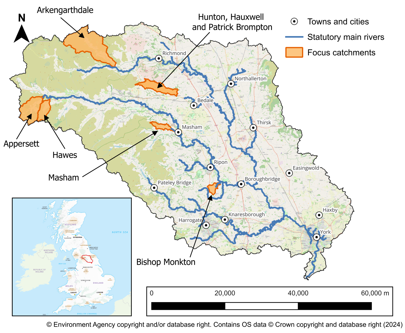 Nature based solutions map