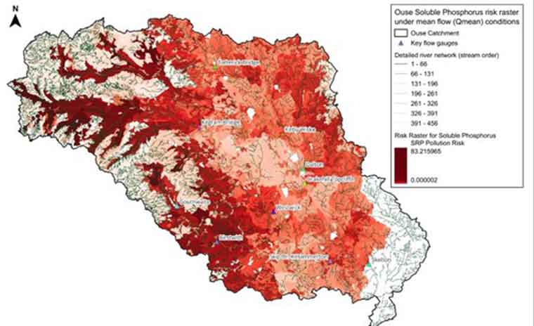 Map ousewem effected area with key