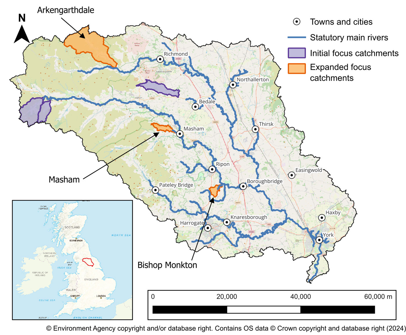Nature based solutions map